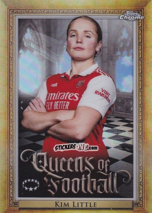 Sticker Kim Little - UEFA Women’s Champions League Chrome 2022-2023
 n. Q-19 - Topps