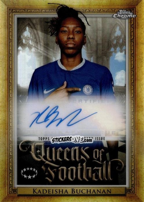 Sticker Kadeisha Buchanan - UEFA Women’s Champions League Chrome 2022-2023
 n. QA-2 - Topps