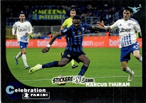 Figurina Marcus Thuram (Inter) - Calciatori 2024-2025 Celebration
 n. C18 - Panini