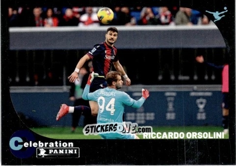Sticker Riccardo Orsolini (Bologna) - Calciatori 2024-2025 Celebration
 n. C26 - Panini