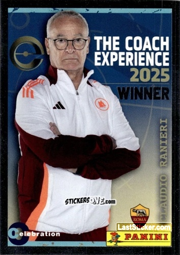 Sticker Claudio Ranieri - Calciatori 2024-2025 Celebration
 n. C40 - Panini