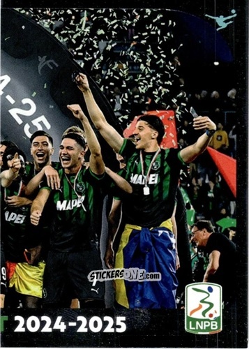 Sticker Vincitrice (Sassuolo)  3/3 - Calciatori 2024-2025 Celebration
 n. C43 - Panini