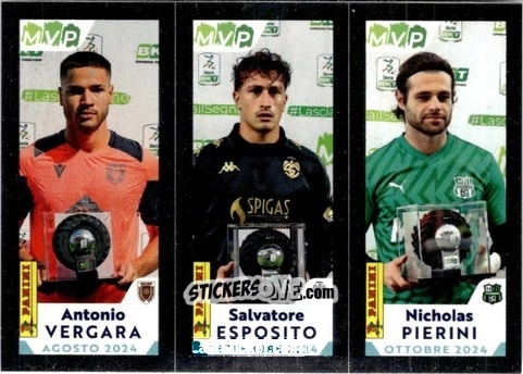 Sticker Antonio Vergara / Salvatore Esposito / Nicholas Pierini - Calciatori 2024-2025 Celebration
 n. C45 - Panini