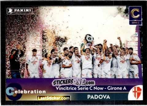 Figurina Vincitrice (Padova) - Calciatori 2024-2025 Celebration
 n. C48 - Panini