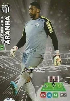 Figurina Aranha - Campeonato Brasileiro 2014. Adrenalyn XL
 n. 32 - Panini