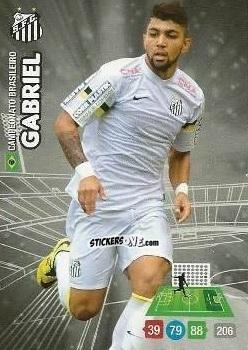 Figurina Gabriel - Campeonato Brasileiro 2014. Adrenalyn XL
 n. 41 - Panini