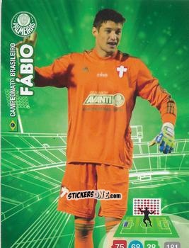 Figurina Fabio - Campeonato Brasileiro 2014. Adrenalyn XL
 n. 47 - Panini