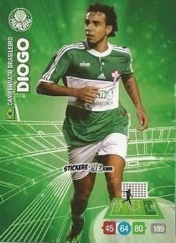 Figurina Diogo - Campeonato Brasileiro 2014. Adrenalyn XL
 n. 57 - Panini