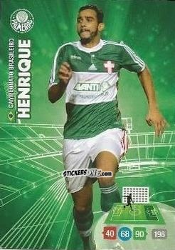 Figurina Henrique - Campeonato Brasileiro 2014. Adrenalyn XL
 n. 58 - Panini