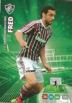 Figurina Fred - Campeonato Brasileiro 2014. Adrenalyn XL
 n. 100 - Panini