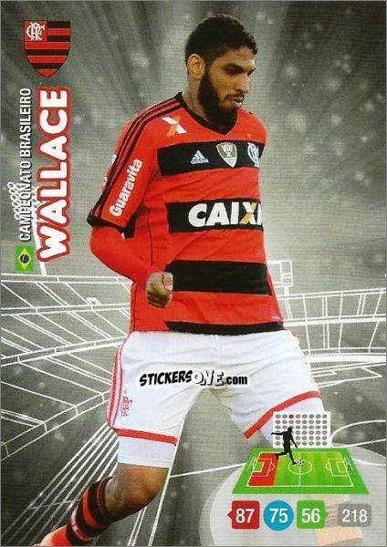 Figurina Wallace - Campeonato Brasileiro 2014. Adrenalyn XL
 n. 110 - Panini