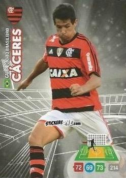 Cromo Caceres - Campeonato Brasileiro 2014. Adrenalyn XL
 n. 111 - Panini