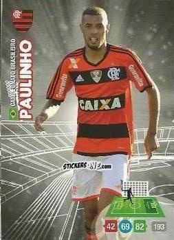 Cromo Paulinho - Campeonato Brasileiro 2014. Adrenalyn XL
 n. 117 - Panini