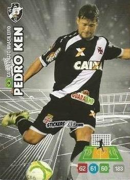Figurina Pedro Ken - Campeonato Brasileiro 2014. Adrenalyn XL
 n. 129 - Panini