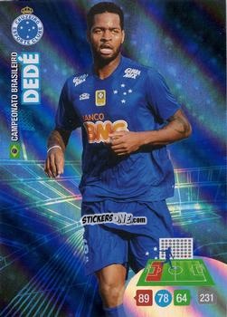 Sticker Dede espa - Campeonato Brasileiro 2014. Adrenalyn XL
 n. 137 - Panini