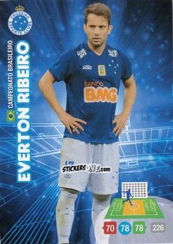 Figurina Everton Ribeiro - Campeonato Brasileiro 2014. Adrenalyn XL
 n. 140 - Panini
