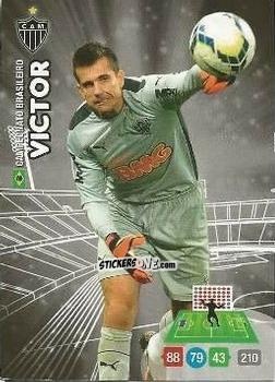 Figurina Victor - Campeonato Brasileiro 2014. Adrenalyn XL
 n. 149 - Panini