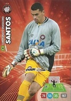 Sticker Santos - Campeonato Brasileiro 2014. Adrenalyn XL
 n. 170 - Panini