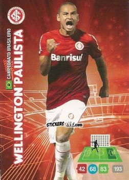 Figurina Wellington Paulista - Campeonato Brasileiro 2014. Adrenalyn XL
 n. 231 - Panini