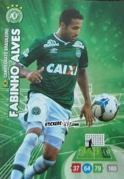Cromo Fabinho Alves - Campeonato Brasileiro 2014. Adrenalyn XL
 n. 260 - Panini