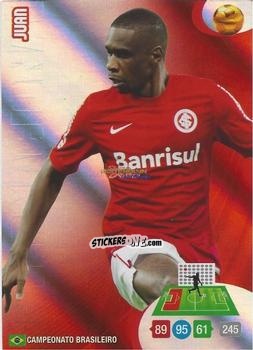 Figurina Juan - Campeonato Brasileiro 2014. Adrenalyn XL
 n. 386 - Panini