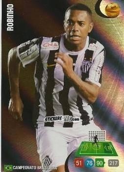 Figurina Robinho - Campeonato Brasileiro 2014. Adrenalyn XL
 n. 393 - Panini