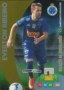 Figurina Everton Ribeiro - Campeonato Brasileiro 2014. Adrenalyn XL
 n. 380 - Panini