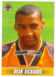 Figurina Dean Richards - 1st Division 1996-1997 n. 375 - Panini