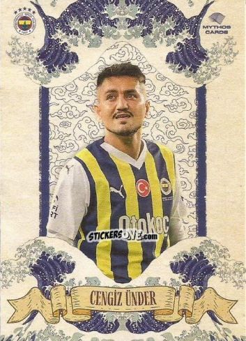 Figurina Cengiz Under - Fenerbahçe 2023-2024. Elements Series
 n. 5 - Mythos Cards