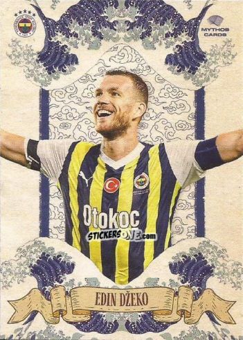 Figurina Edin Dzeko - Fenerbahçe 2023-2024. Elements Series
 n. 8 - Mythos Cards