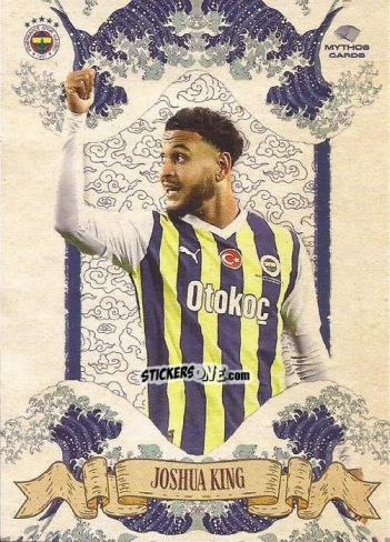 Sticker Joshua King - Fenerbahçe 2023-2024. Elements Series
 n. 17 - Mythos Cards