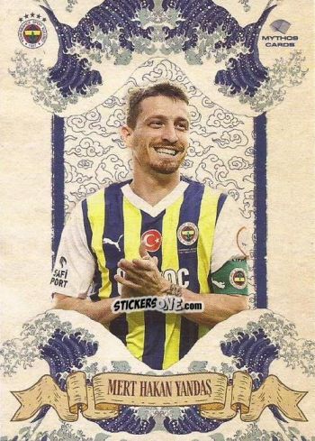 Sticker Mert Hakan Yandas - Fenerbahçe 2023-2024. Elements Series
 n. 18 - Mythos Cards
