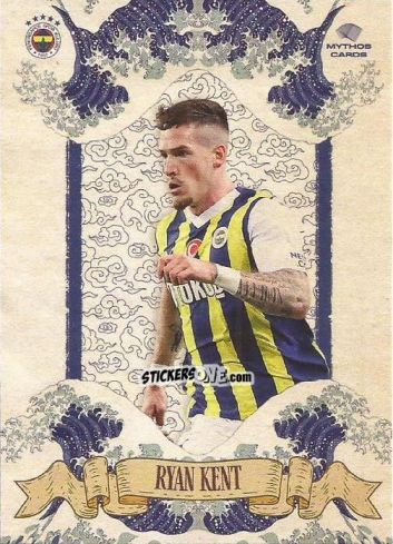 Sticker Ryan Kent - Fenerbahçe 2023-2024. Elements Series
 n. 24 - Mythos Cards