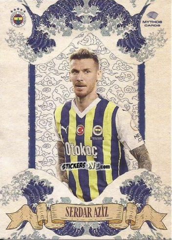 Sticker Serdar Aziz - Fenerbahçe 2023-2024. Elements Series
 n. 27 - Mythos Cards