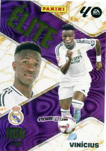 Figurina Vinicius - Laliga 2025-2026. Megacracks n. 18 - Panini