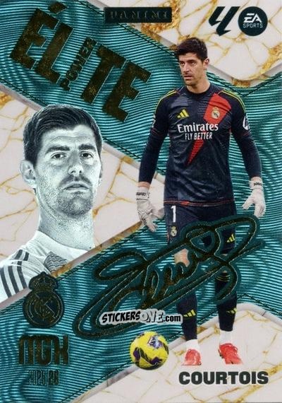 Figurina Courtois - Laliga 2025-2026. Megacracks n. P3 - Panini