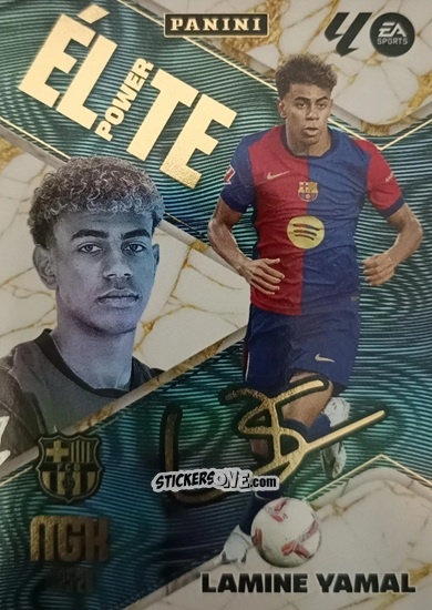 Sticker Lamine Yamal - Laliga 2025-2026. Megacracks n. P9 - Panini