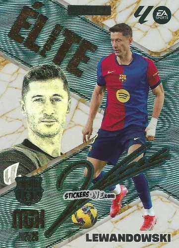 Sticker Lewandowski - Laliga 2025-2026. Megacracks n. P10 - Panini