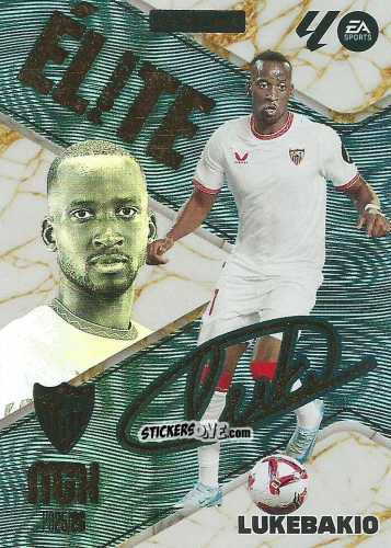 Sticker Lukebakio - Laliga 2025-2026. Megacracks n. P11 - Panini