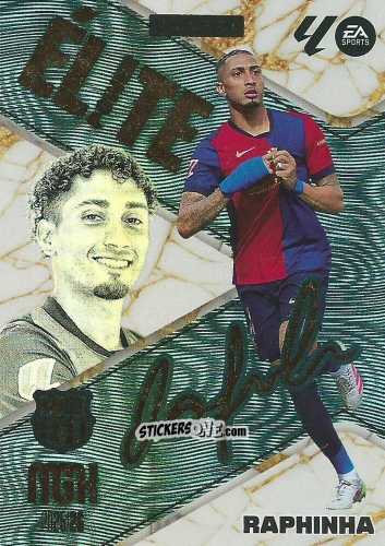 Sticker Raphinha - Laliga 2025-2026. Megacracks n. P16 - Panini