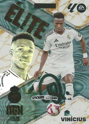 Figurina Vinicius - Laliga 2025-2026. Megacracks n. P18 - Panini