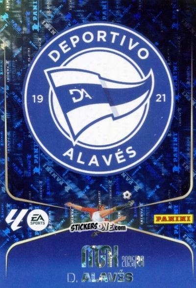 Figurina Escudo - Laliga 2025-2026. Megacracks n. 19 - Panini