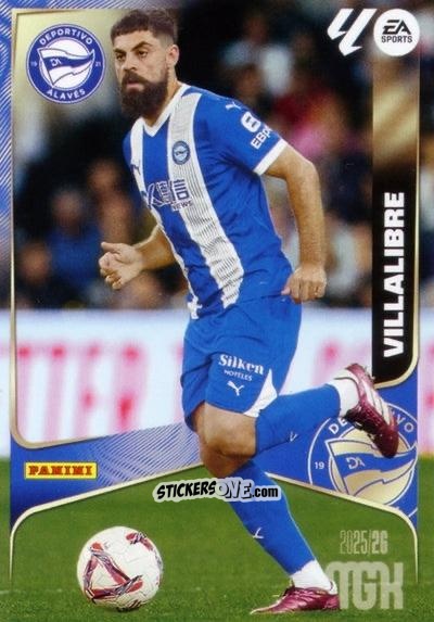 Cromo Villalibre - Laliga 2025-2026. Megacracks n. 36 - Panini