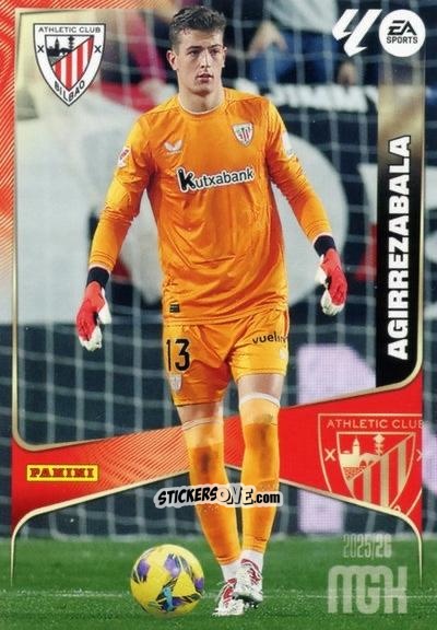 Figurina Agirrezabala - Laliga 2025-2026. Megacracks n. 39 - Panini