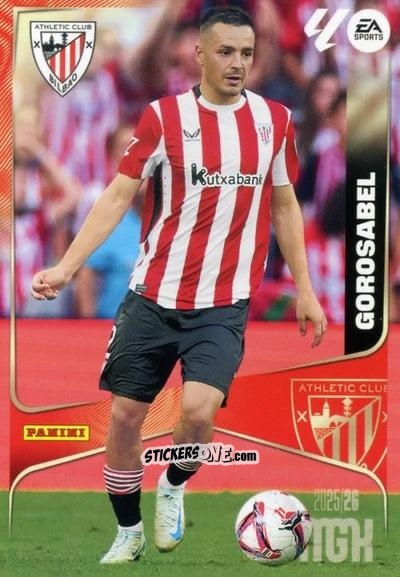 Figurina Gorosabel - Laliga 2025-2026. Megacracks n. 40 - Panini