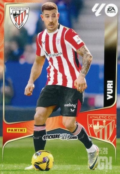 Figurina Yuri - Laliga 2025-2026. Megacracks n. 44 - Panini