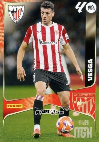 Figurina Vesga - Laliga 2025-2026. Megacracks n. 45 - Panini