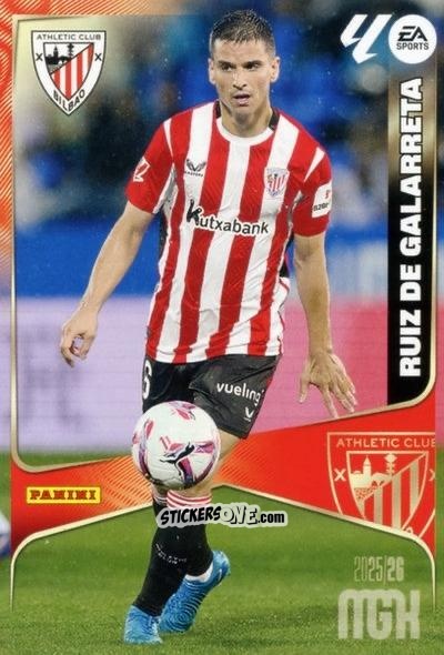 Cromo Ruiz de Galarreta - Laliga 2025-2026. Megacracks n. 48 - Panini