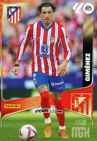 Cromo Giménez - Laliga 2025-2026. Megacracks n. 59 - Panini