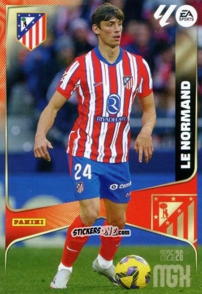 Sticker Le Normand - Laliga 2025-2026. Megacracks n. 60 - Panini